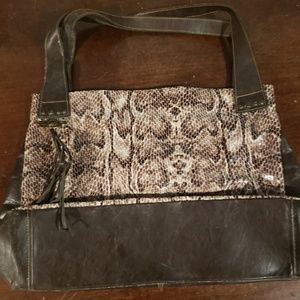 Genuine Leather Ferchi Handbag